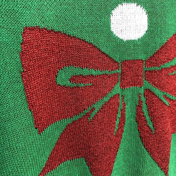 NEW Merry Christmas Sweater Womens M ( Ugly Christmas - Picture 5 of 10